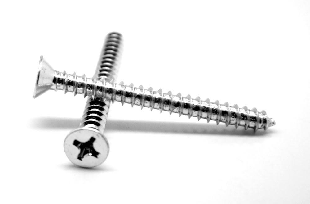 #6-18 x 2 1/2 Phillips Flat Head Sheet Metal Screw V11121