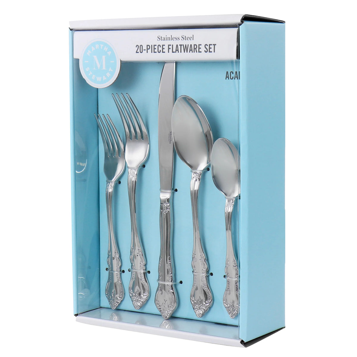 20 Piece Stainless Steel Flatware Set T21065