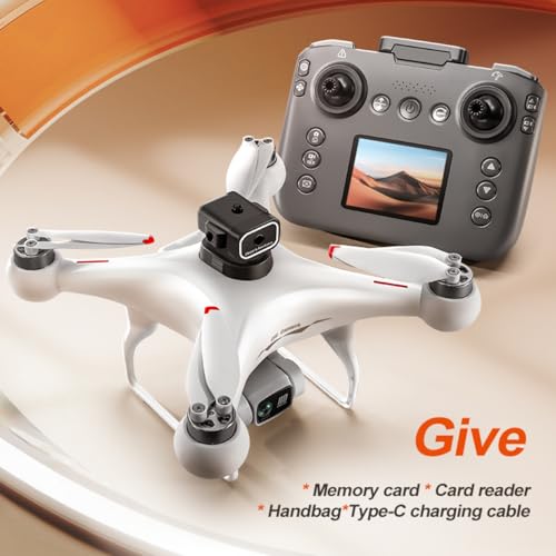 Screen Display Remote Control Dual Camera 360 Degree Flip FPV Drone Q33617