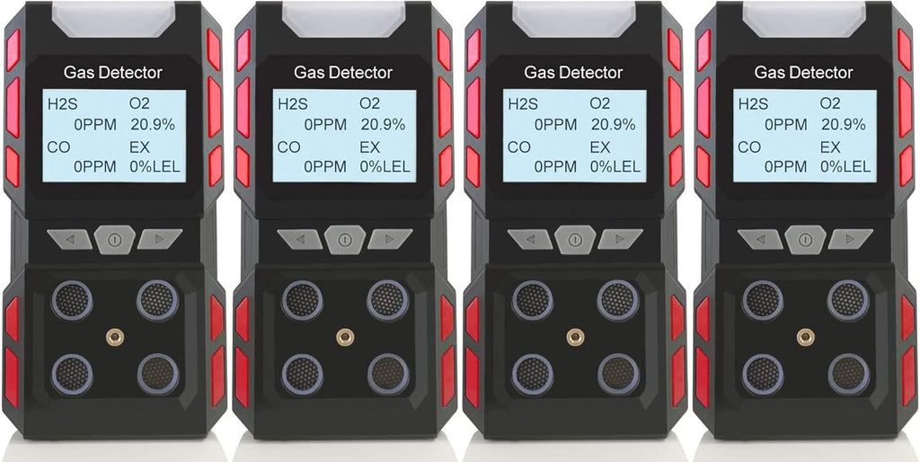 4 Gas Monitor Multi Gas Detector Rechargeable Portable Gas Detector Y8208