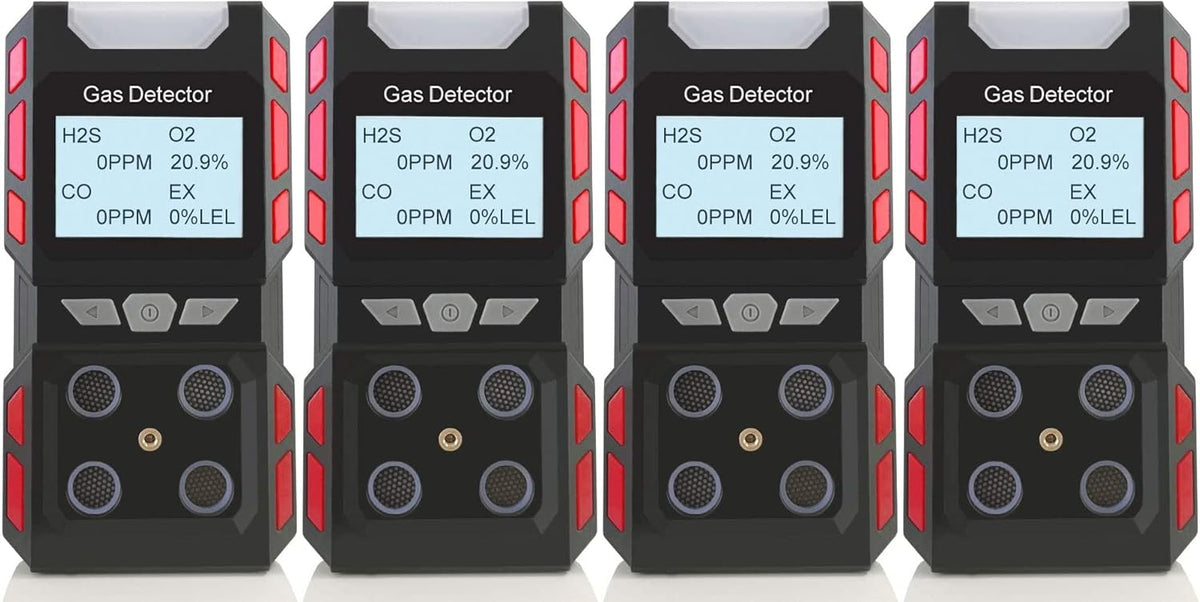 4 Gas Monitor Multi Gas Detector Rechargeable Portable Gas Detector Y8208