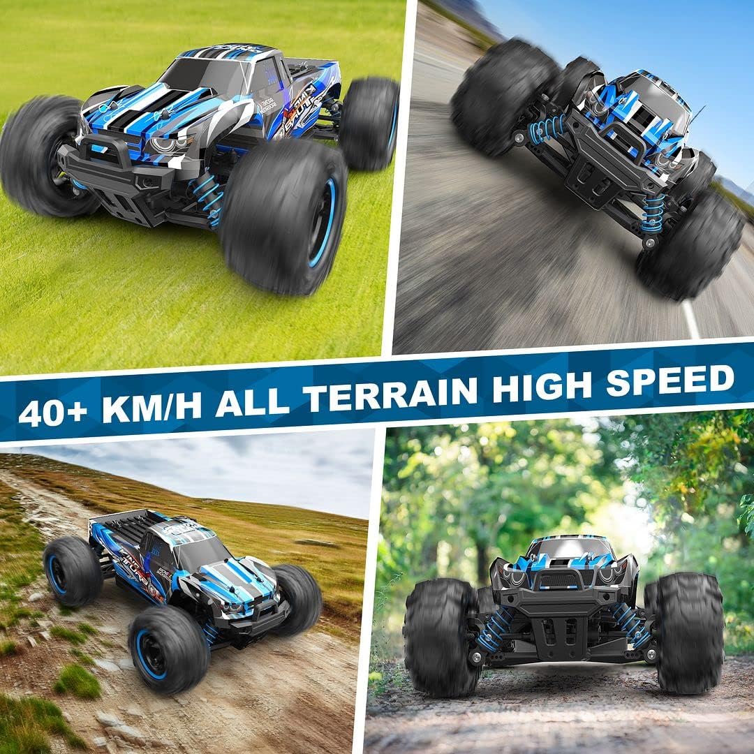 1:18 Scale 4WD RC Monster Truck with Two Rechargeable Batteries E157269