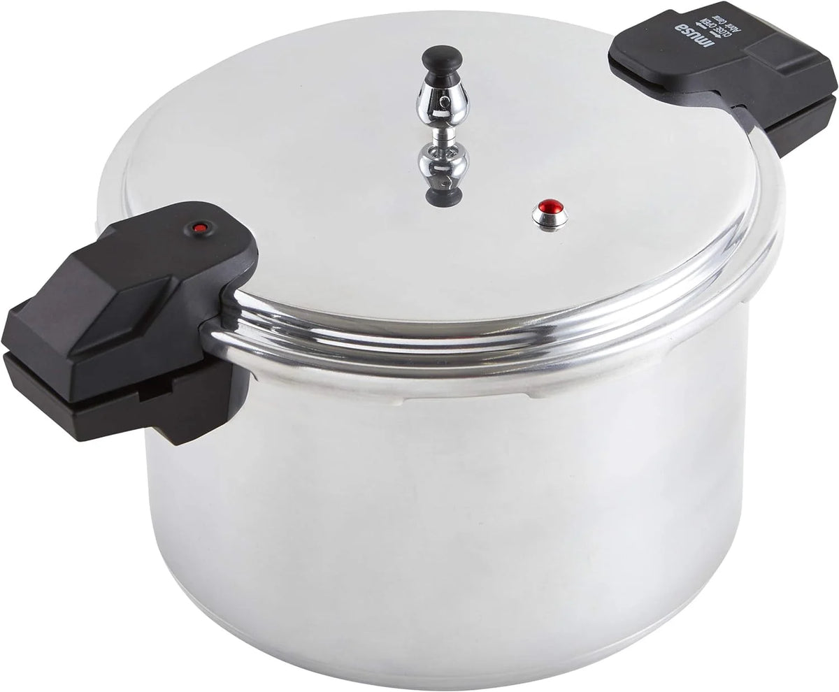 16Qt Jumbo Stovetop Pressure Cooker With Regulator And Side Handles J731017