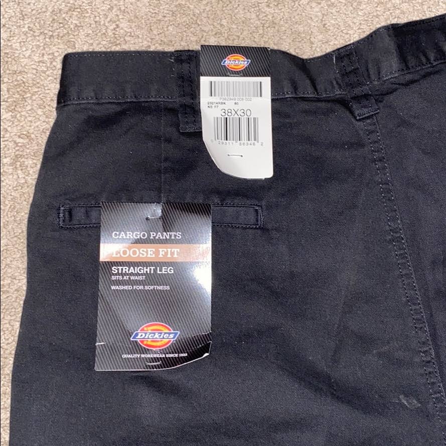 Black Premium Industrial Cargo Pant G5636