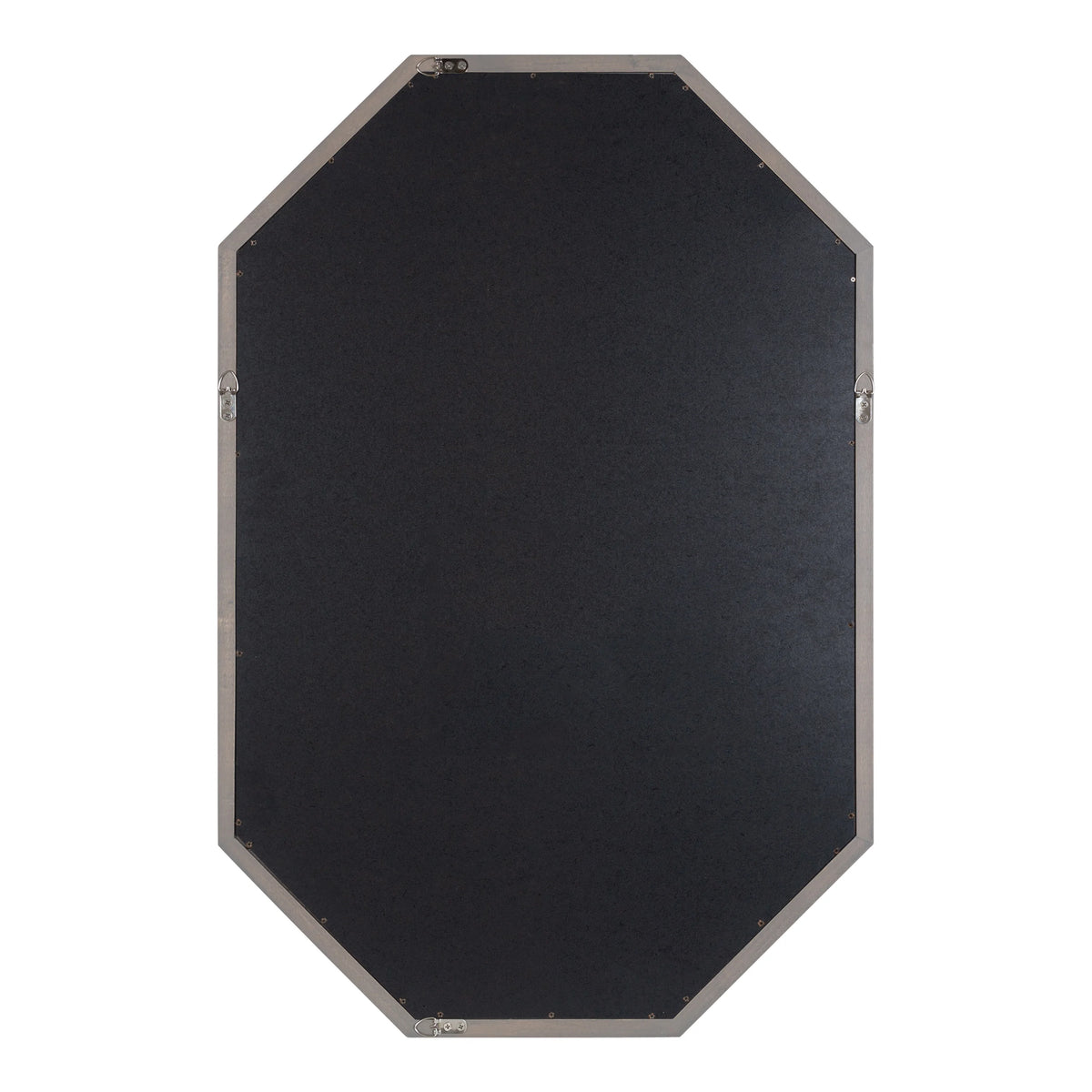 Octagon Wall Mirror, Gray 24x36 X714797