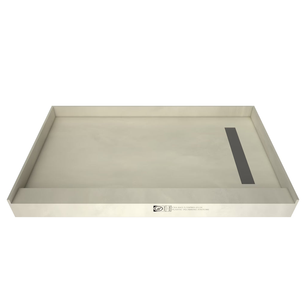 36" X 72" Rectangular Shower Base G2505