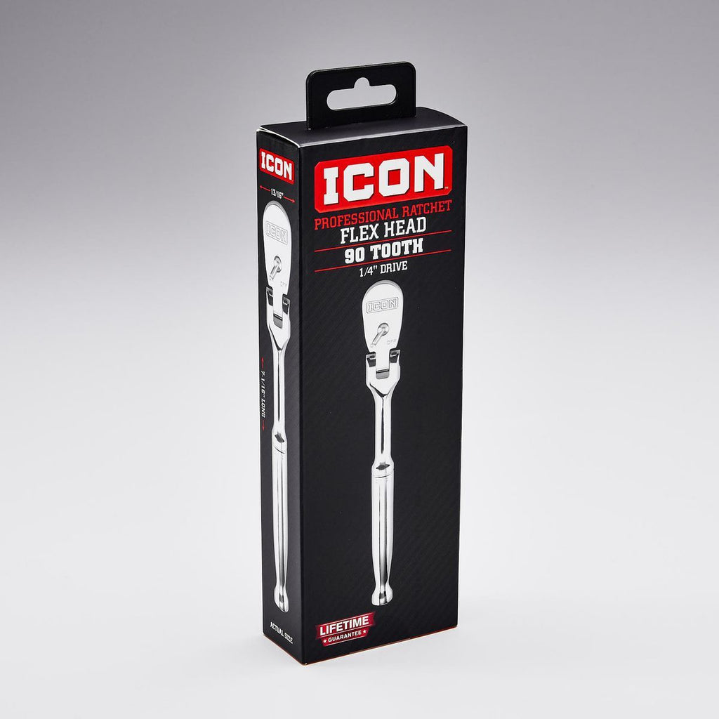 1/4 in. Drive Flex Head Ratchet Y89462