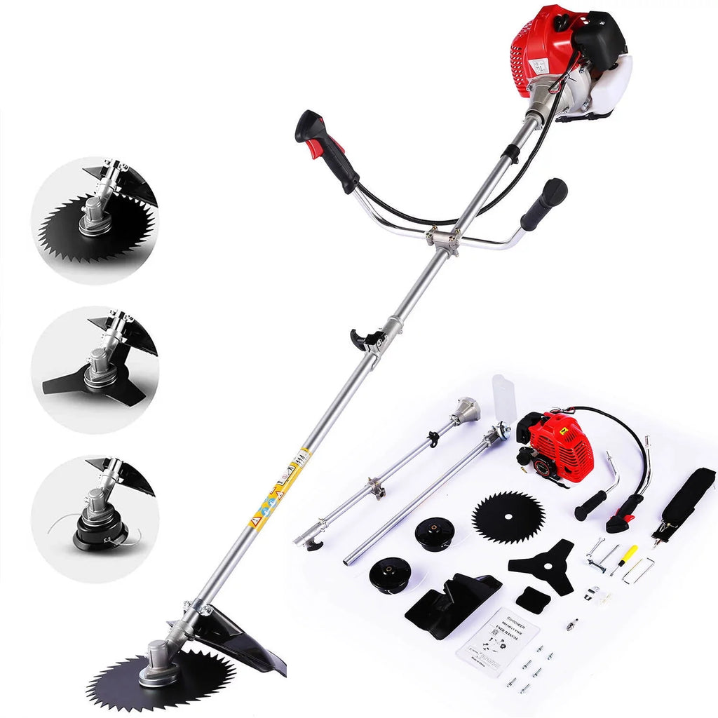 58CC Gas String Trimmer with 4 Detachable Heads W293607