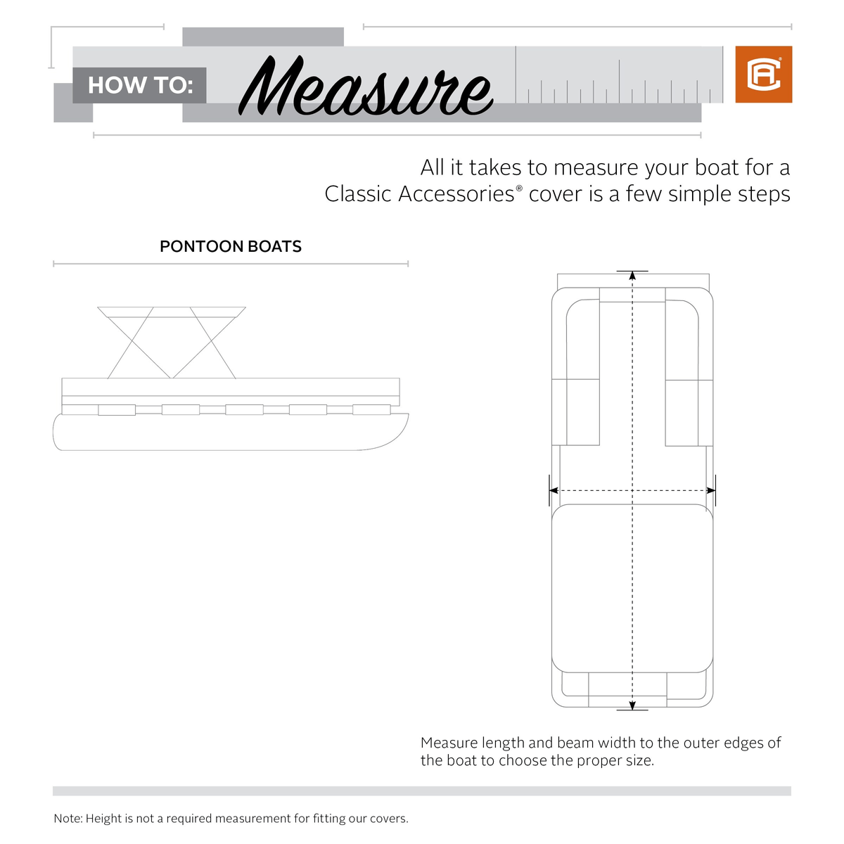 Pontoon Boat Cover P170