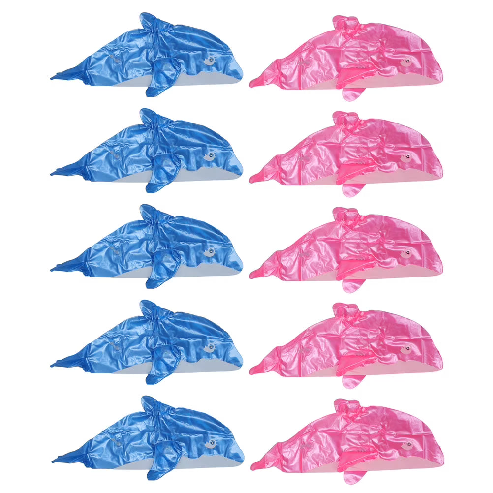 12 Pcs PVC Inflatable Dolphin Toy C129886
