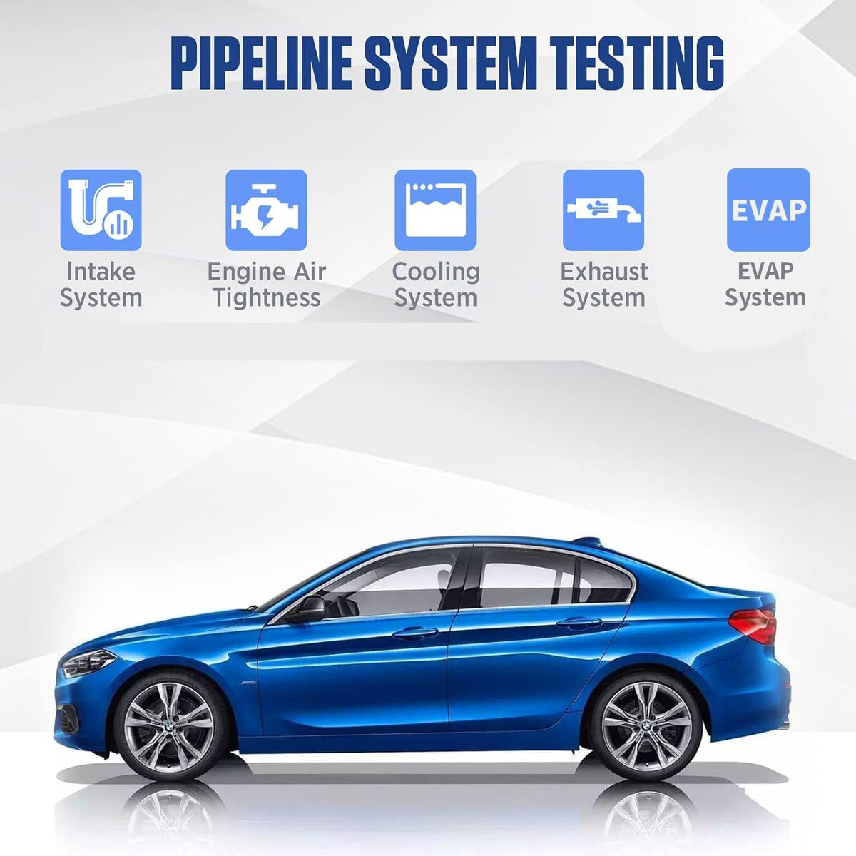 12V DC Auto Smoke Machine EVAP Leak Tester Y498