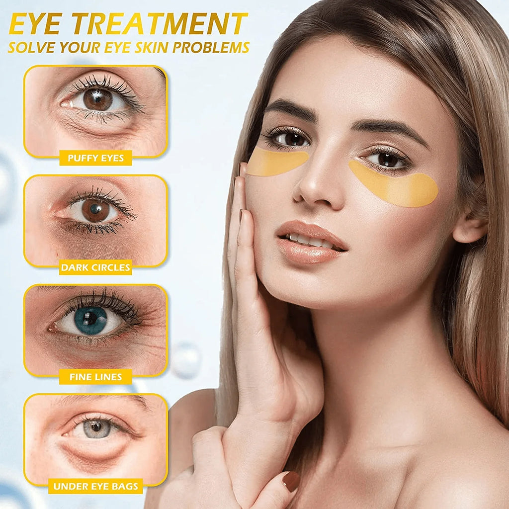 Green Seaweed Under Eye Patches 30 Pairs S60853
