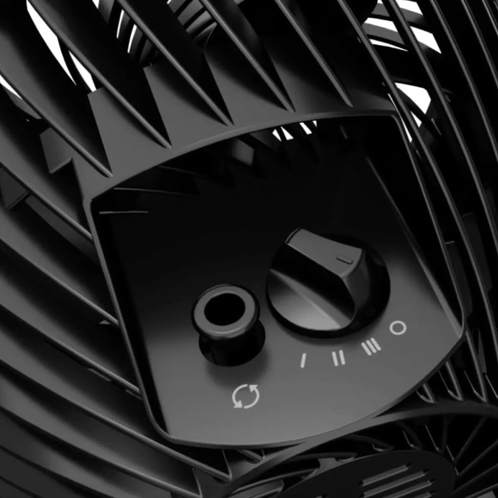 Black Oscillating Table Fan S52663