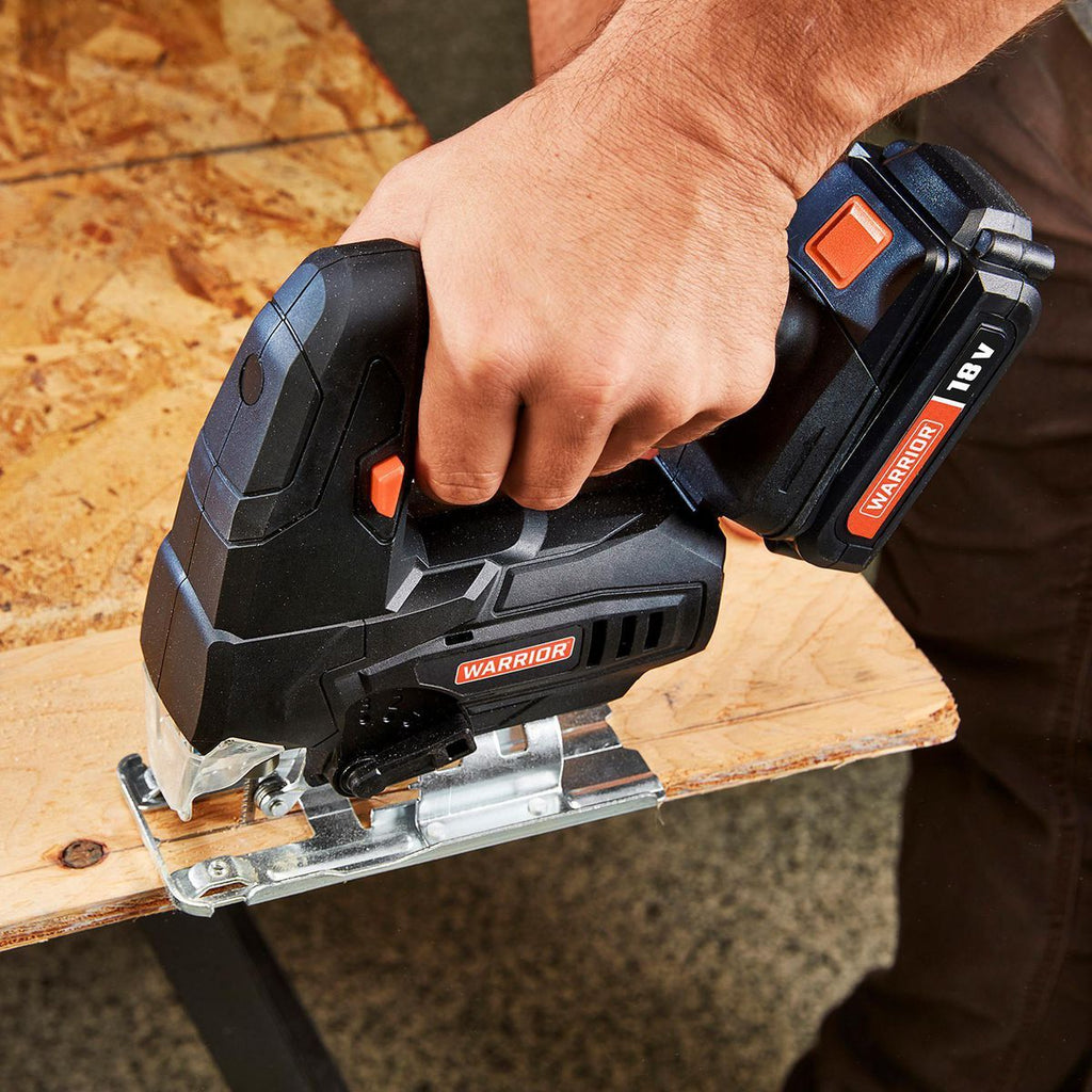 18V Cordless Jig Saw Kit with Battery and Charger W6794