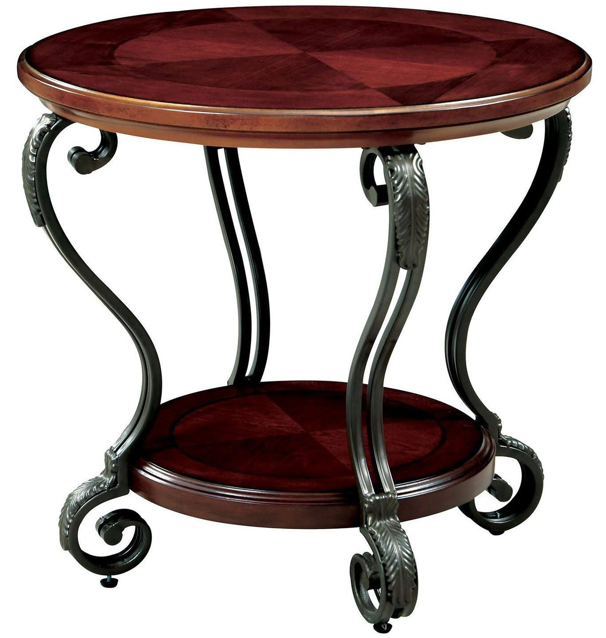 Brown Cherry End Table J924