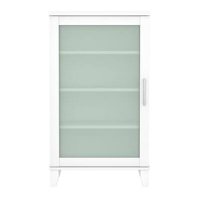 White Accent Cabinet C2203