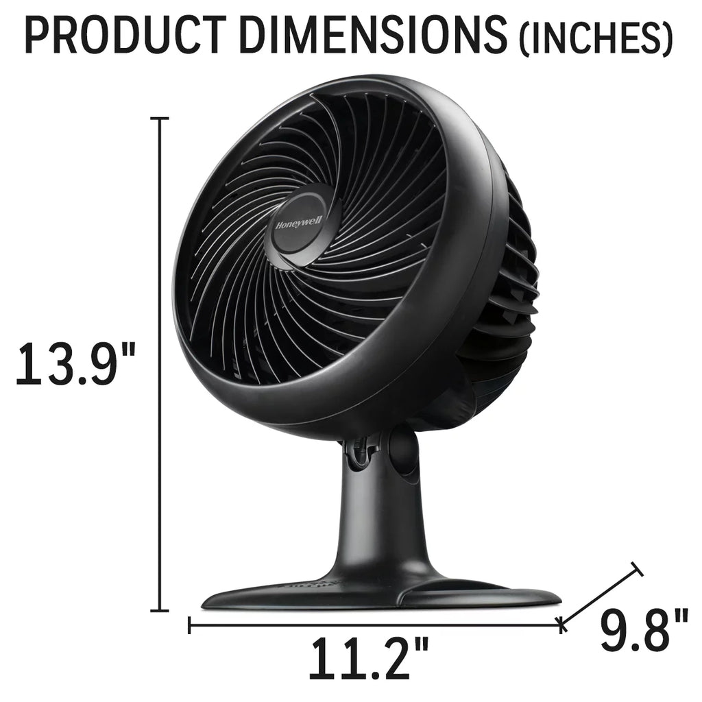 Black Oscillating Table Fan S52663