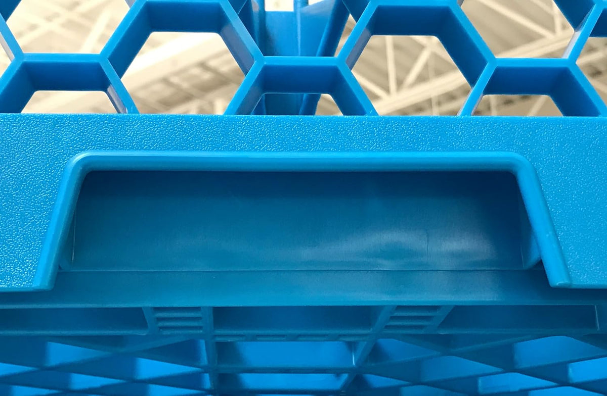 Blue Glass Rack with 4 Extenders, Pack of 2 I367223