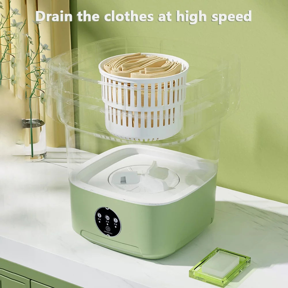 8L Portable Mini Washing Machine with UV Sterilization X229491