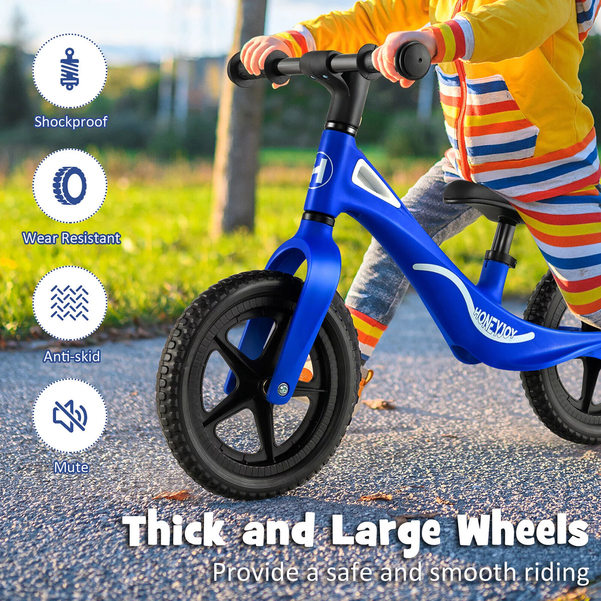 Kids Balance Bike with Rotatable Handlebar Red P81526