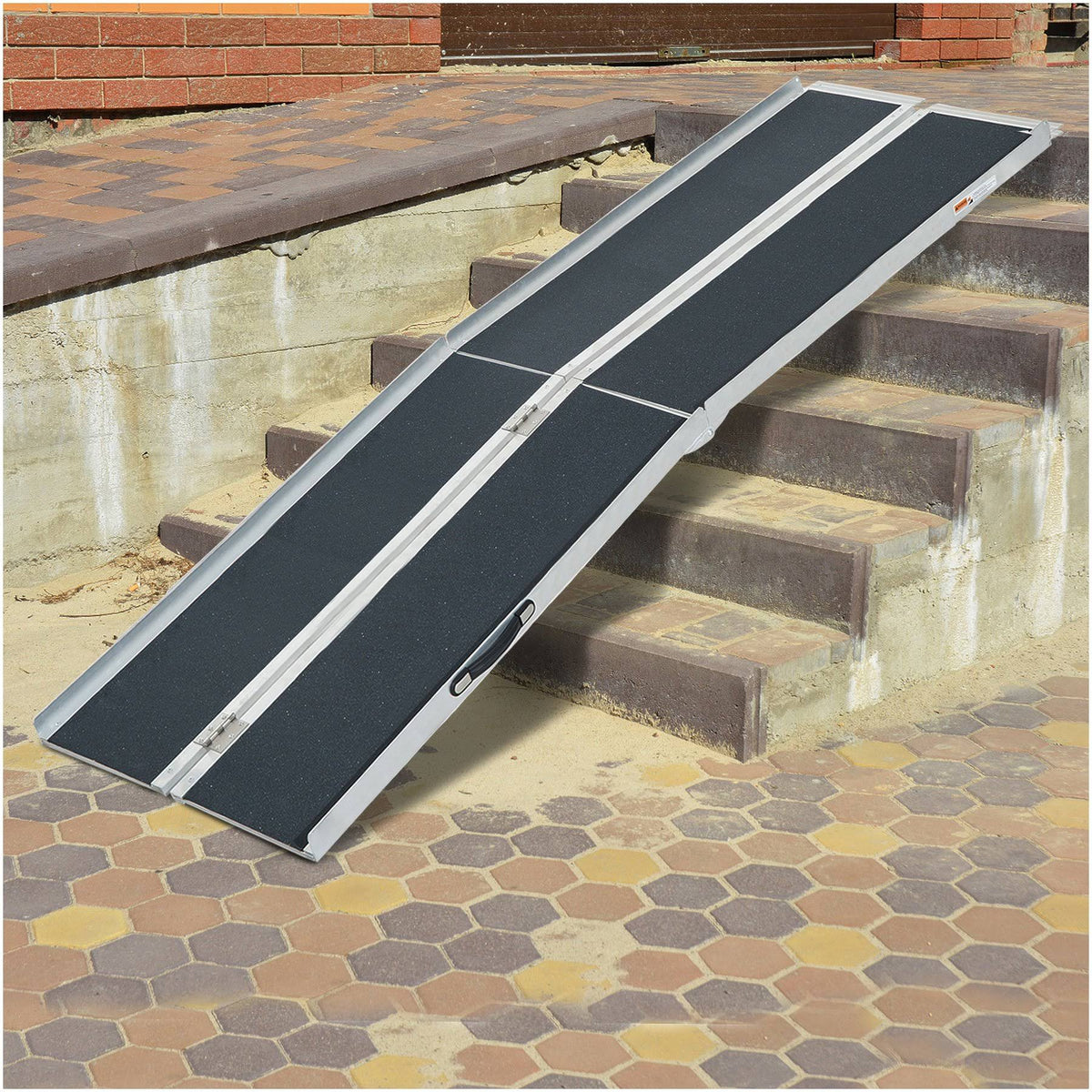 8& Aluminum Folding Mobility Scooter / Wheelchair Ramp H622227
