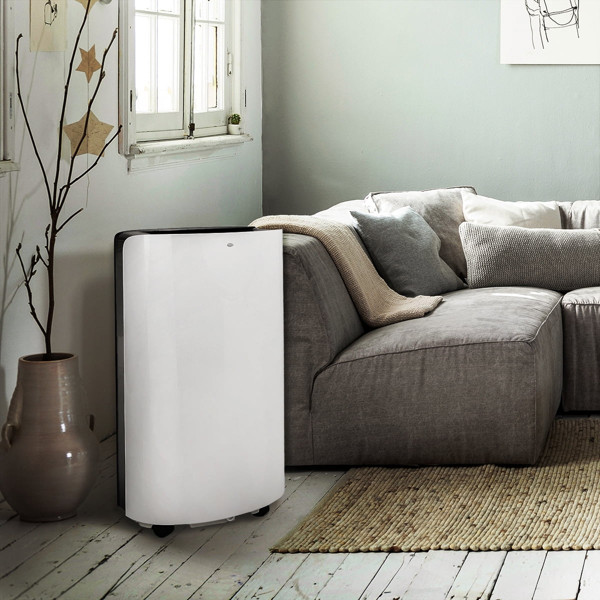 Portable Air Conditioner Heater & Dehumidifier with Remote and Window Kit Q3476