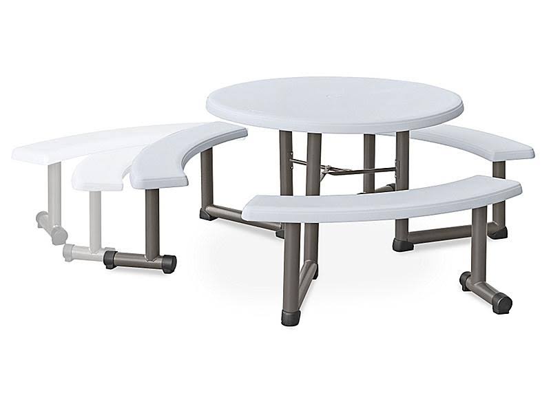 44-inch Round Picnic Table S501