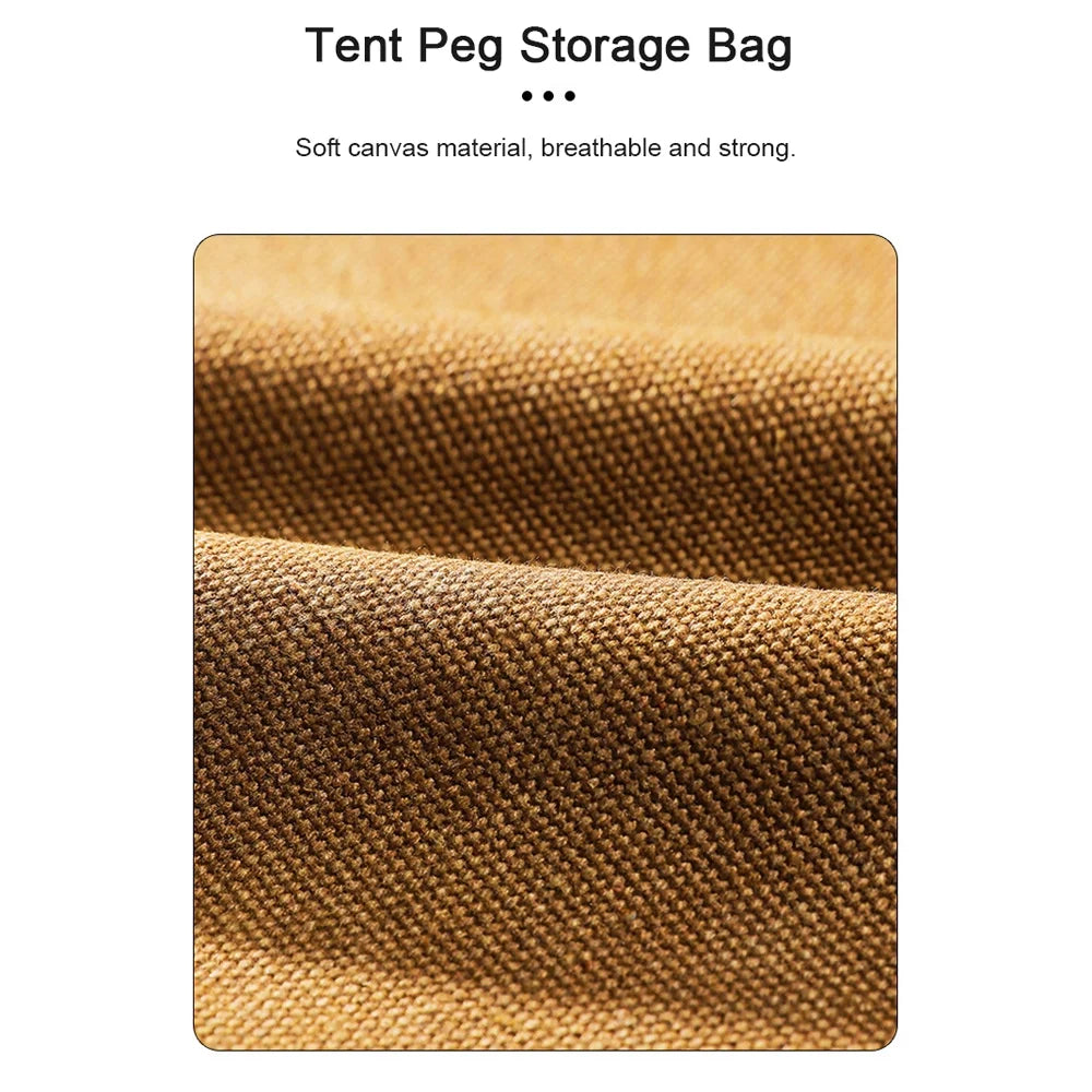 Canvas Tent Peg Storage Bag B887851