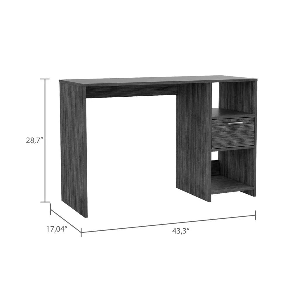 Gray Oak Modern Computer Desk A93744