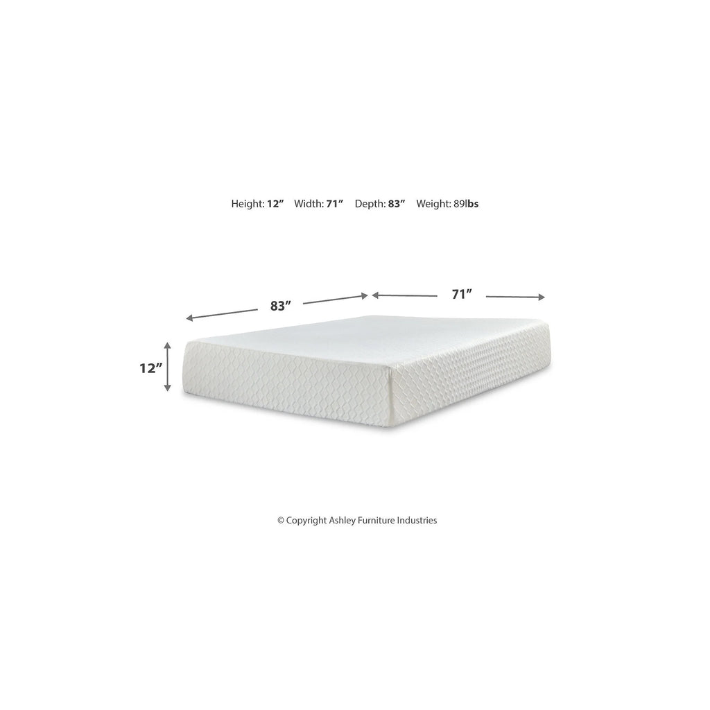 12 Inch Memory Foam California King Mattress C8655