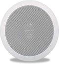 In-Ceiling 6.5 Stereo Speaker (White, Paintable Grille) M240