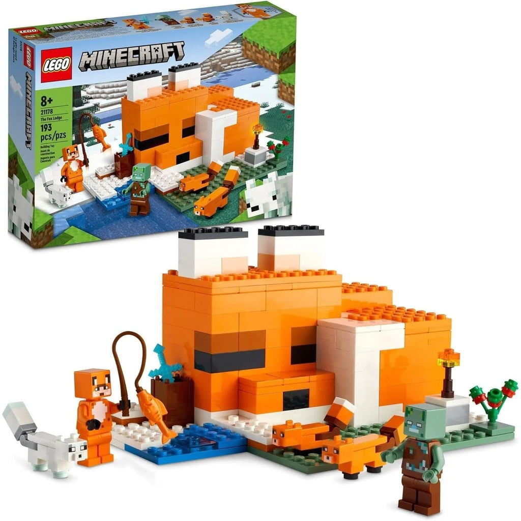 Minecraft Fox Lodge House L412
