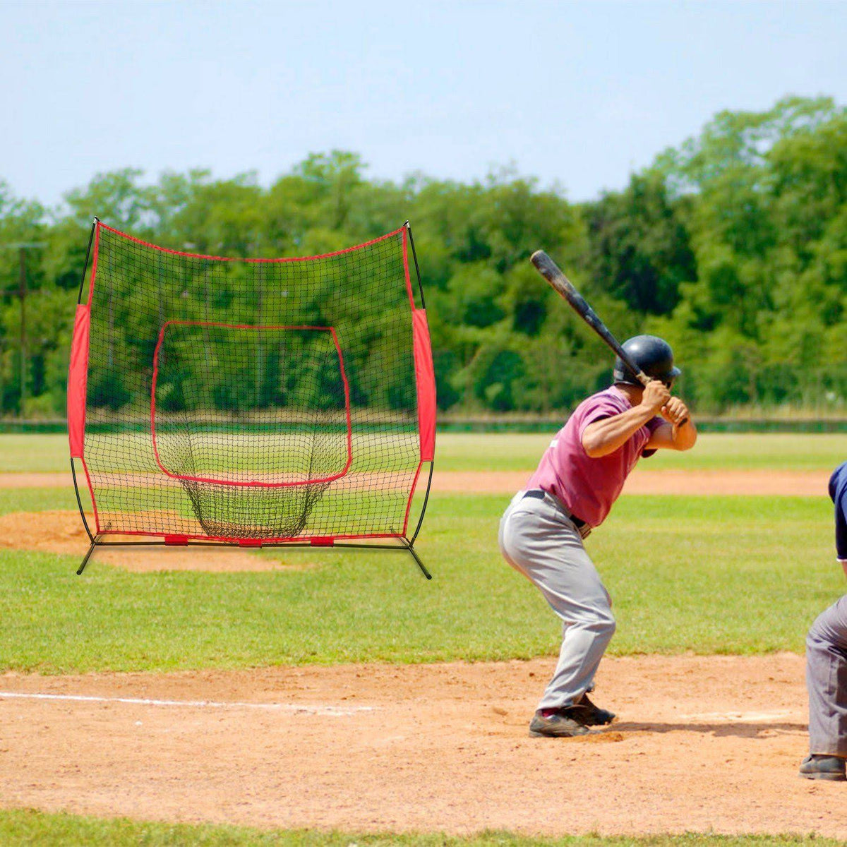 Baseball Softball Practice Training Net with Carrying Bag K2475