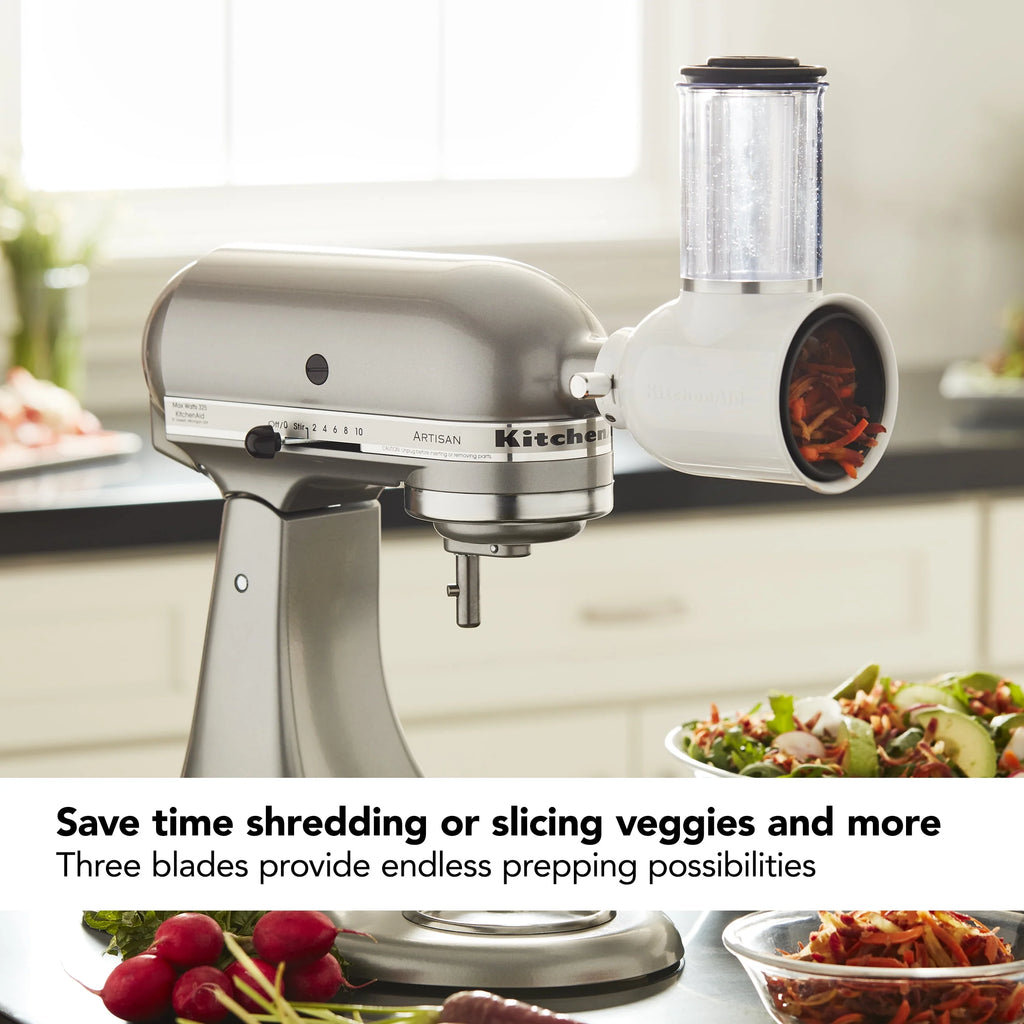 White Slicer/Shredder Attachment S5396