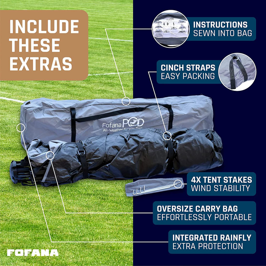 All Weather Pop up Sports Tent for up to 4 People U5633