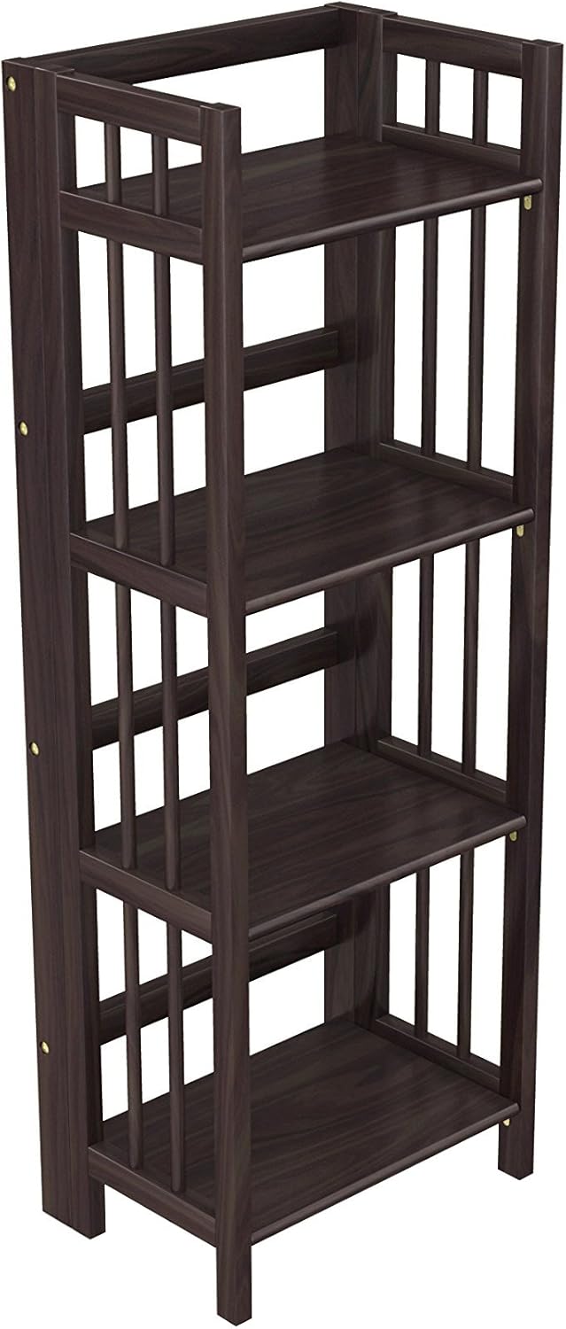 Folding Bookcase Bookshelf Z957