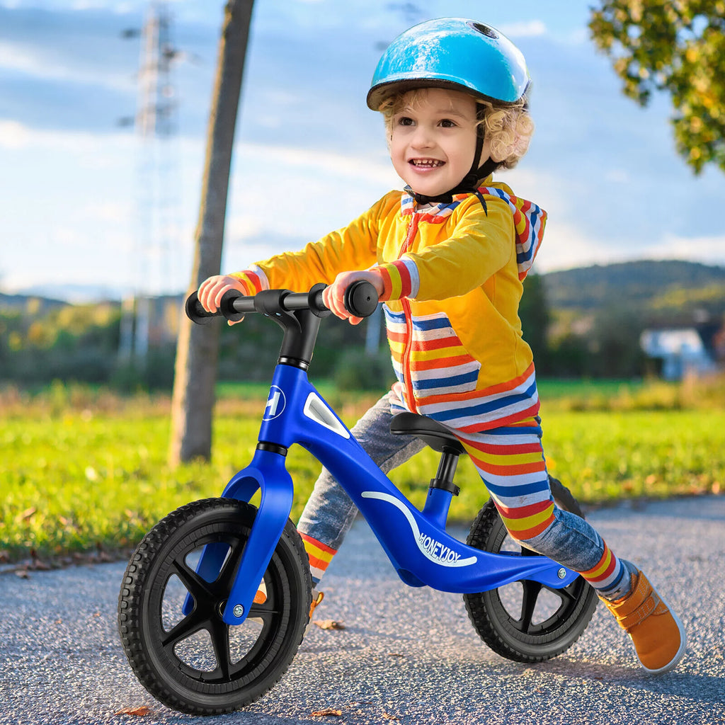 Kids Balance Bike with Rotatable Handlebar Red P81526