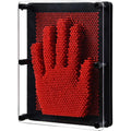 3D Pin Art Toy Board for Kids (Red) X63912