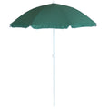 Sage Green Steel Beach Umbrella with Tilt Function G7393