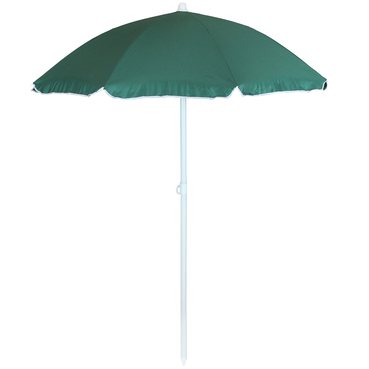 Sage Green Steel Beach Umbrella with Tilt Function G7393