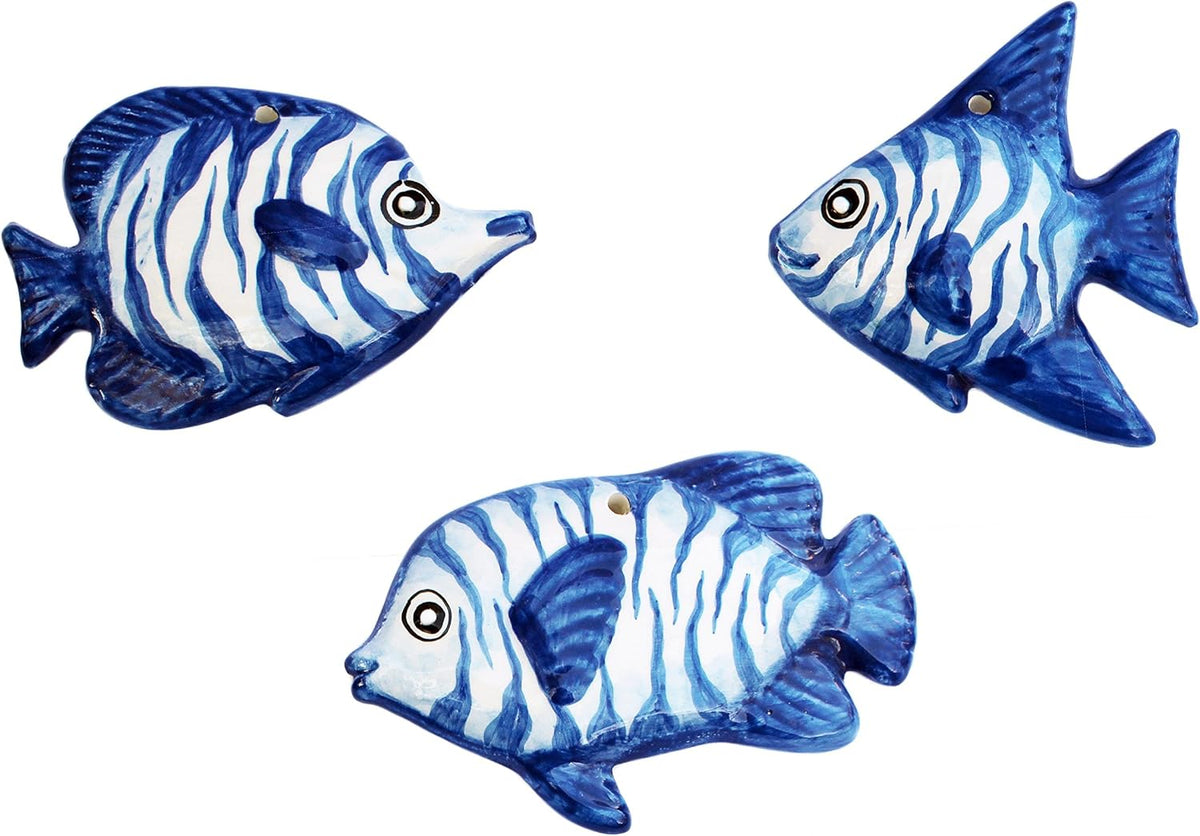 3-Piece Fish Wall Hanger Set, Dory Blue B491437