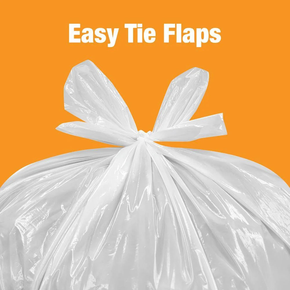 50 Gallon Clear Trash Bags (50-Count) Q89341