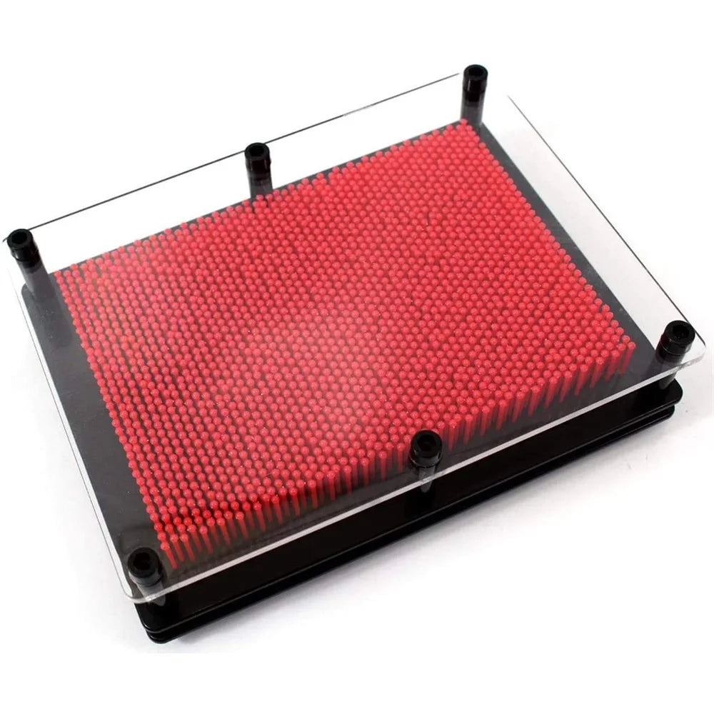 3D Pin Art Toy Board for Kids (Red) X63912