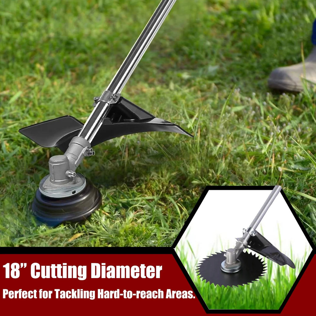 58CC Gas String Trimmer with 4 Detachable Heads W293607