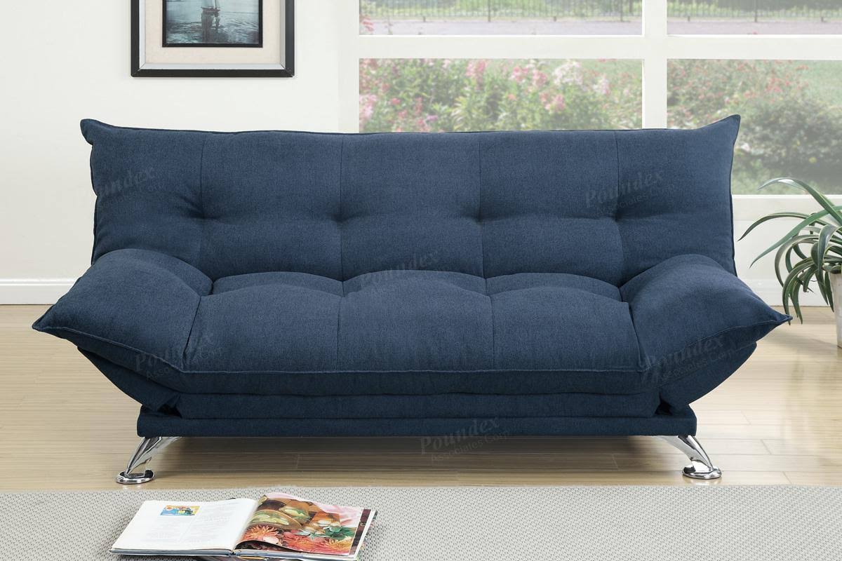 Navy Adjustable Sofa W783826