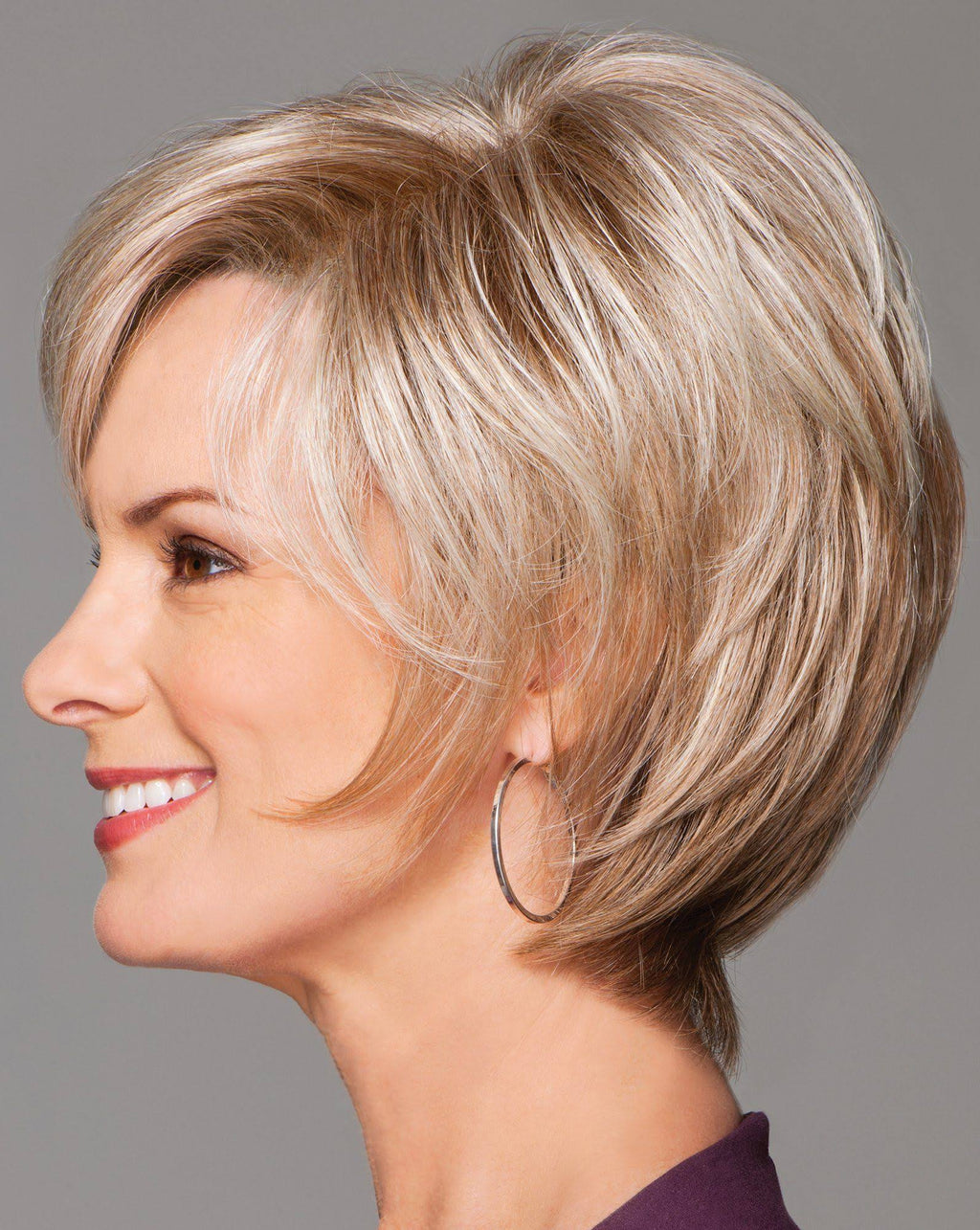Dark Cinnamon Mist Synthetic Wig D24255