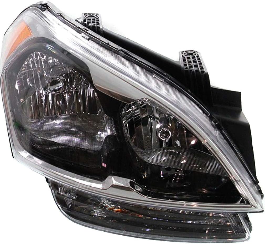 Headlight Assembly for Kia Soul 2012 2013 Passenger Side Bulbs Included M28300