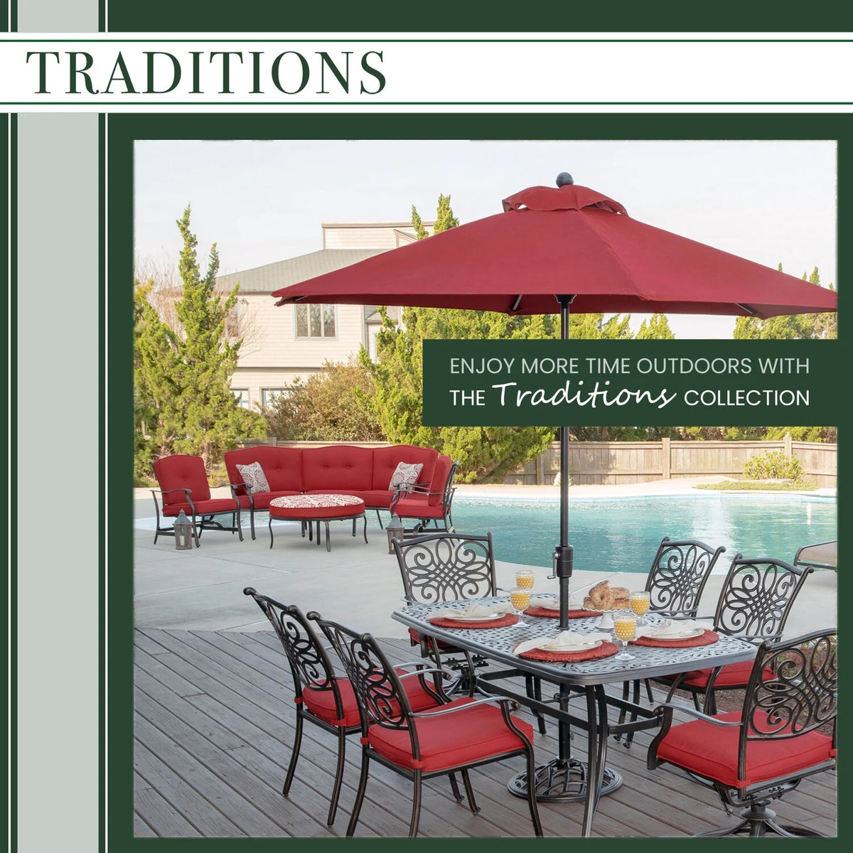 11-Piece Aluminum Outdoor Dining Set X35710