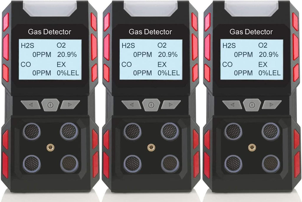 4 Gas Monitor Multi Gas Detector Rechargeable Portable Gas Detector Y8208