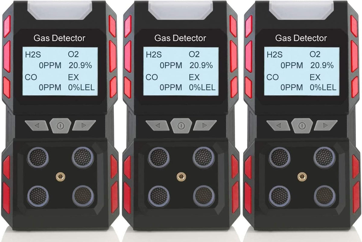 4 Gas Monitor Multi Gas Detector Rechargeable Portable Gas Detector Y8208